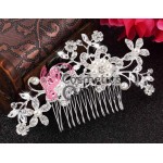 Accesoriu modern pentru decor par CA019 cu Cristale si Perle Accesoriu modern pentru decor par CA019 cu Cristale si Perle